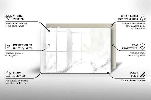 Deska do kuchni Nowoczesny marmur