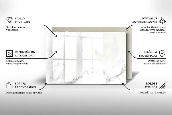 Deska do kuchni Nowoczesny marmur
