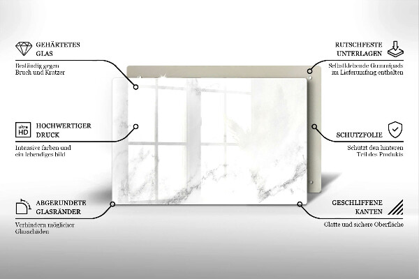Deska do kuchni Nowoczesny marmur