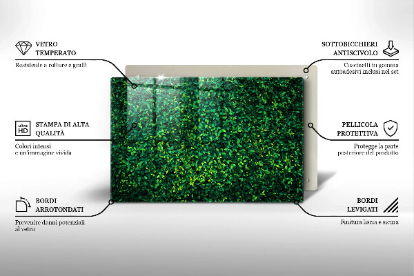 Deska do kuchni Roślina małe listki
