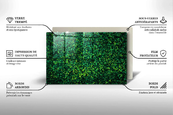 Deska do kuchni Roślina małe listki