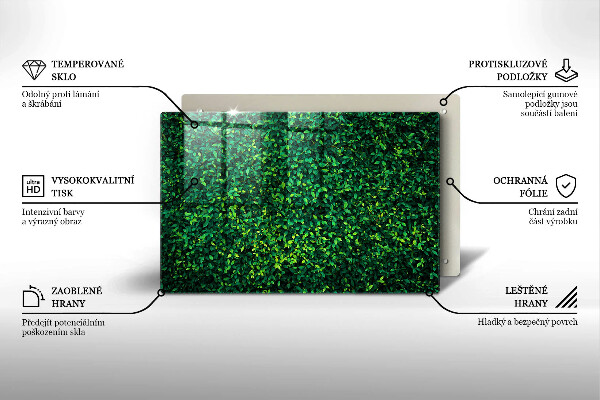 Deska do kuchni Roślina małe listki