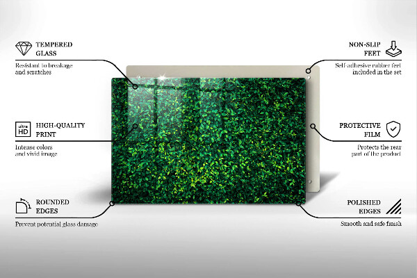 Deska do kuchni Roślina małe listki