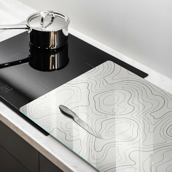 Deska do kuchni Line-art design