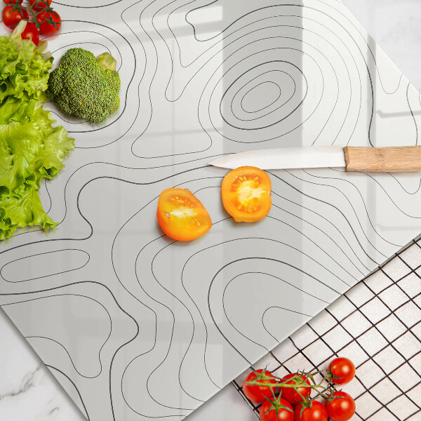 Deska do kuchni Line-art design