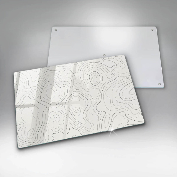 Deska do kuchni Line-art design