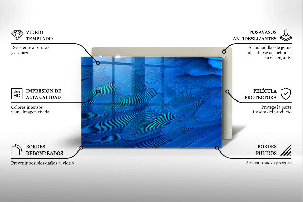 Deska do kuchni Ptasie pióra