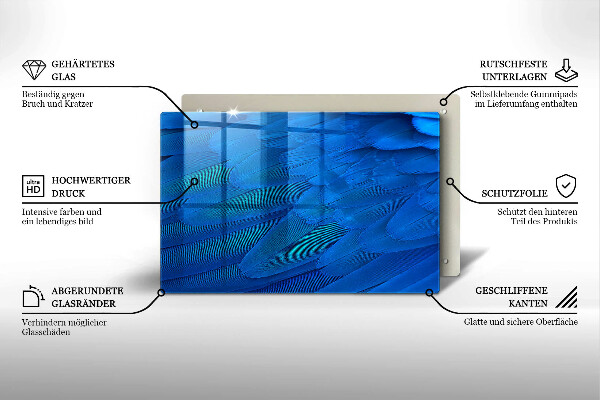 Deska do kuchni Ptasie pióra