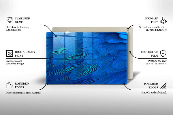 Deska do kuchni Ptasie pióra