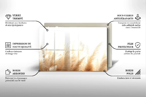 Deska do kuchni Trawa pampasowa