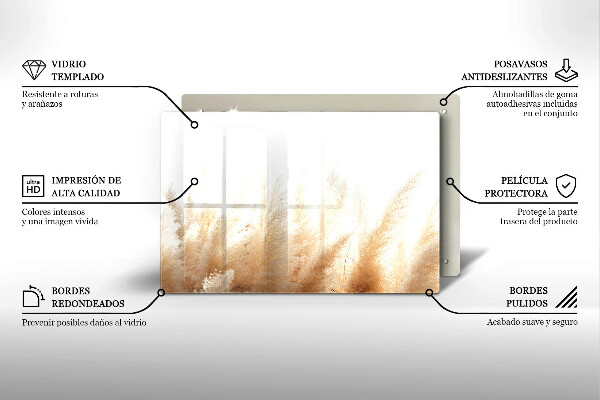 Deska do kuchni Trawa pampasowa