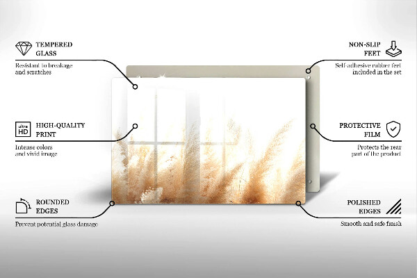 Deska do kuchni Trawa pampasowa