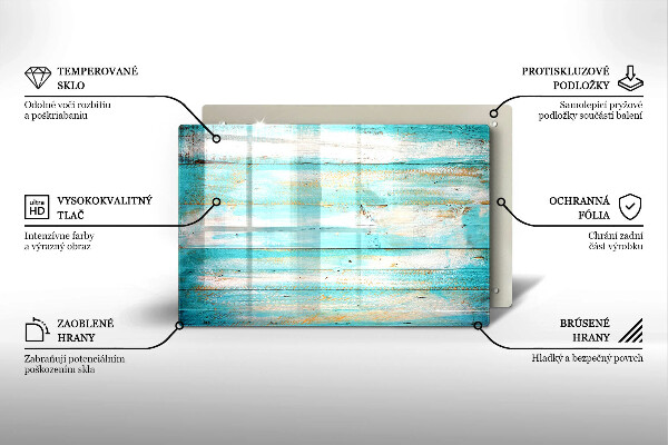 Deska do kuchni Vintage deski drewno