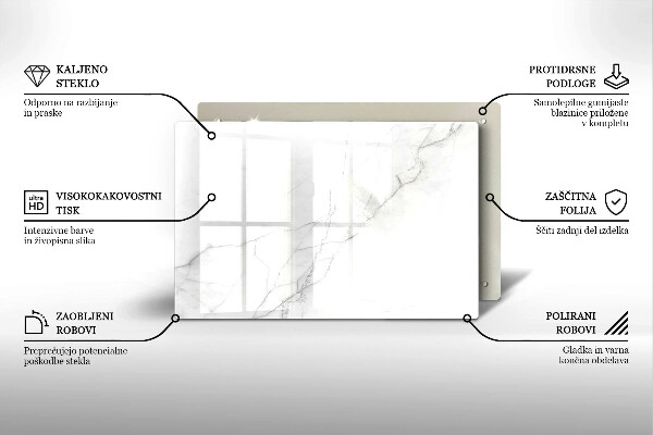 Deska do kuchni Tło marmur kamień