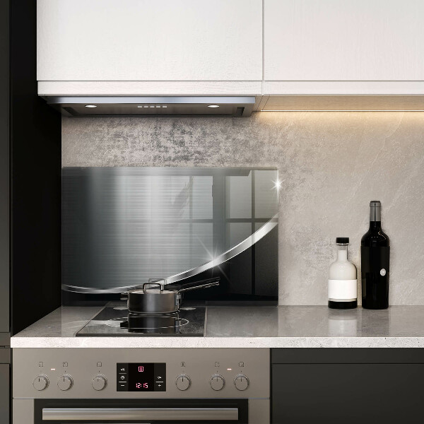 Deska do kuchni Abstrakcja z metalem