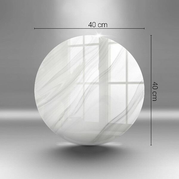 Deska kuchenna szklana Delikatny marmur