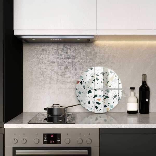 Szklana deska kuchenna Jasny kamień gres