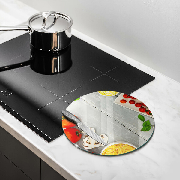 Deska kuchenna szklana Kuchnia jedzenie