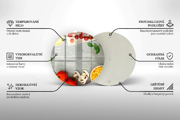 Deska kuchenna szklana Kuchnia jedzenie