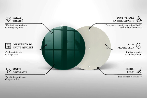 Deska kuchenna Kolor zielony