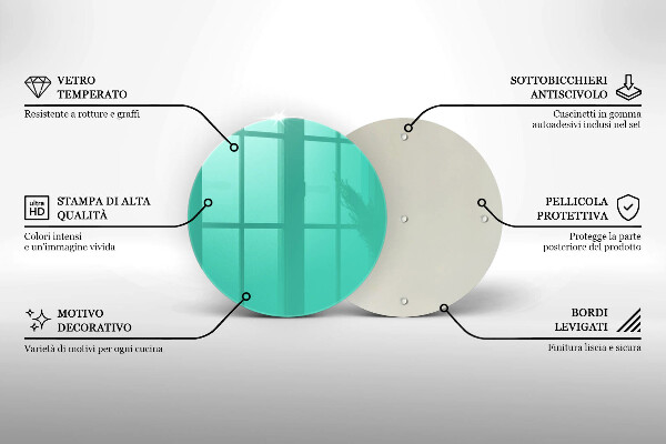 Deska kuchenna Kolor zielony
