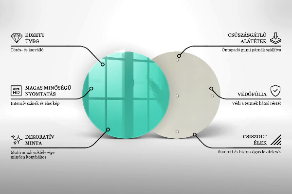 Deska kuchenna Kolor zielony