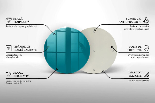 Deska kuchenna Kolor turkusowy