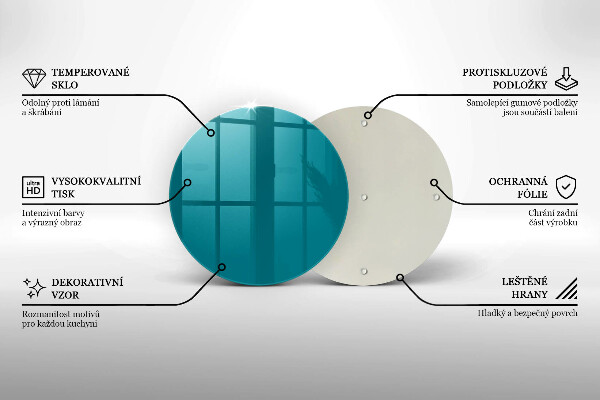 Deska kuchenna Kolor turkusowy