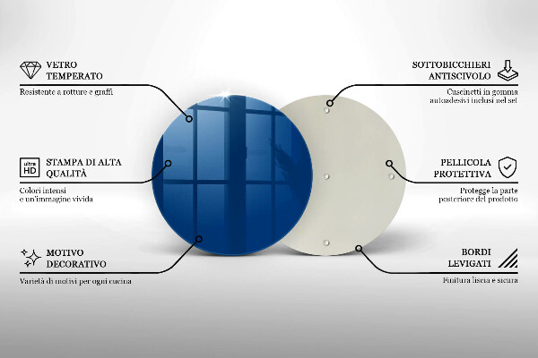 Deska kuchenna Kolor niebieski