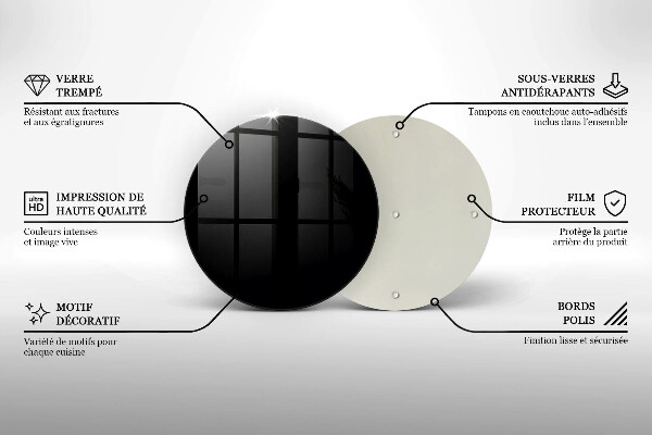 Deska kuchenna Kolor czarny