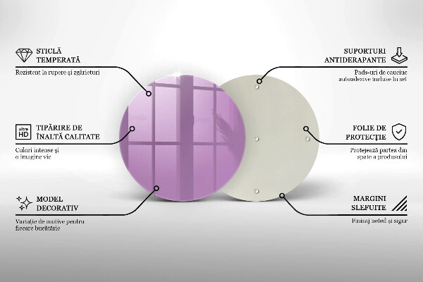 Deska kuchenna Kolor fioletowy