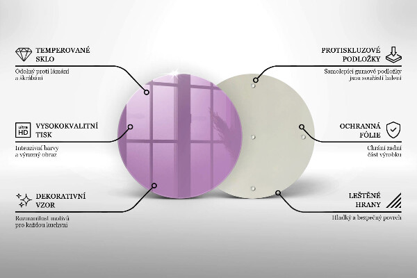 Deska kuchenna Kolor fioletowy