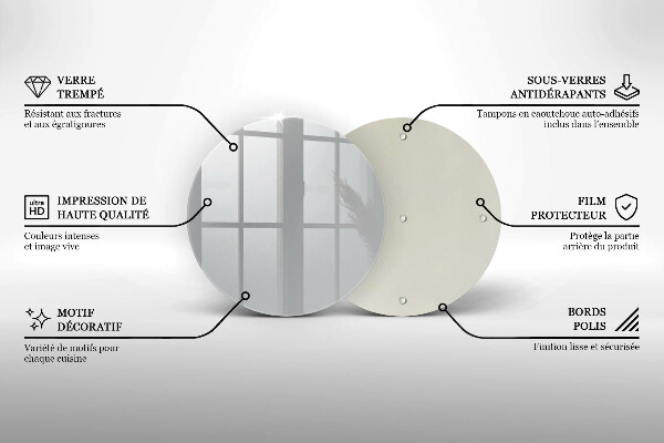 Deska kuchenna Kolor szary