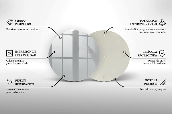 Deska kuchenna Kolor szary