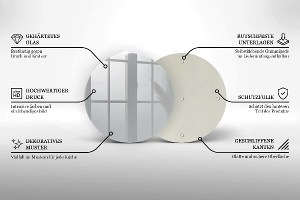 Deska kuchenna Kolor szary