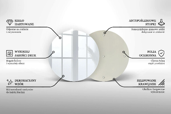 Deska kuchenna Kolor biały