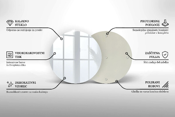 Deska kuchenna Kolor biały