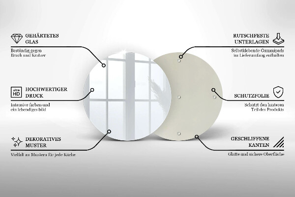 Deska kuchenna Kolor biały
