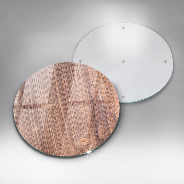 Deska kuchenna szklana Naturalne drewno