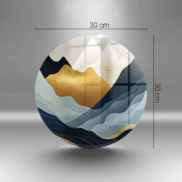 Deska kuchenna szklana Abstrakcyjne góry