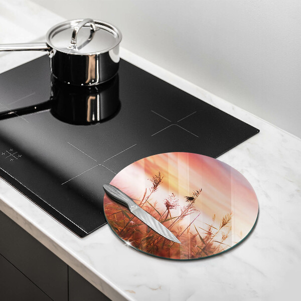 Deska kuchenna szklana Pejzaż pól traw