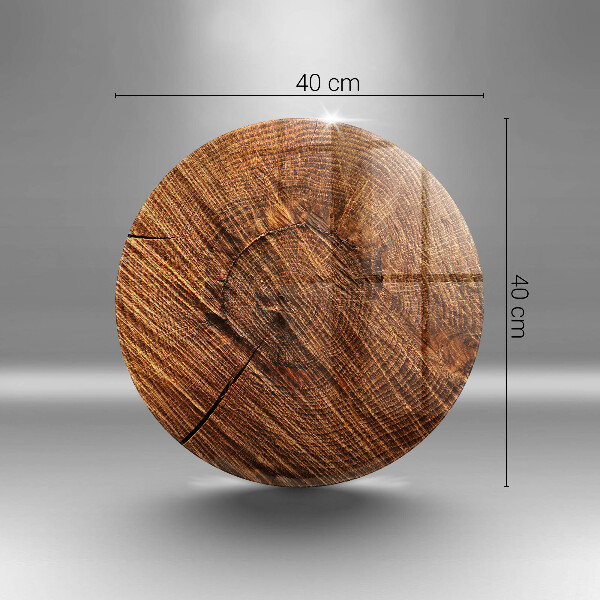 Deska kuchenna szklana Struktura drewno