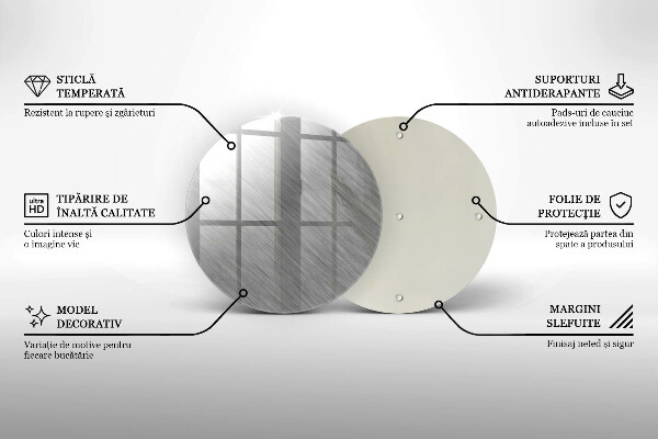Deska kuchenna szklana Tło tekstura metal
