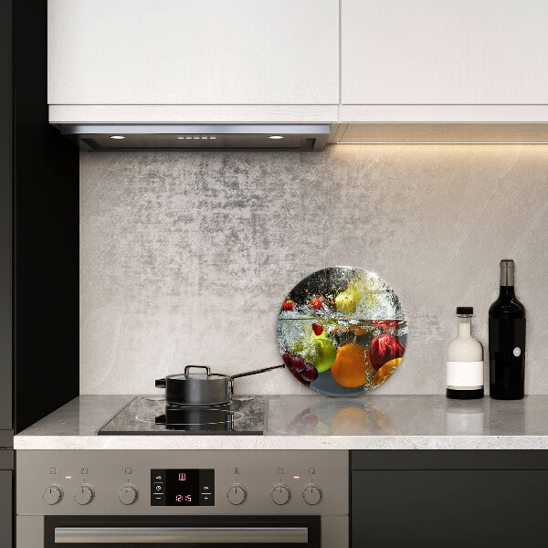 Deska kuchenna szklana Soczyste owoce w wodzie