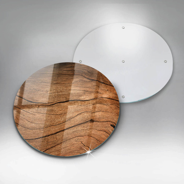 Deska kuchenna szklana Tekstura deski drewna