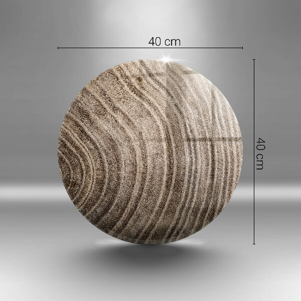 Deska kuchenna szklana Słoje drzewa drewno