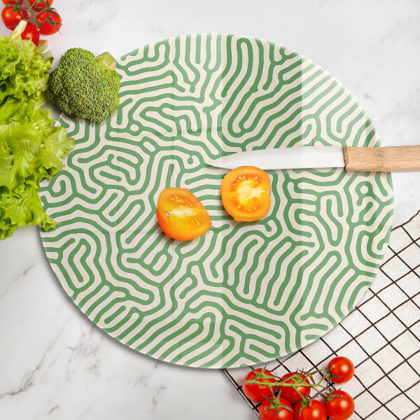 Deska kuchenna szklana Abstrakcja linie