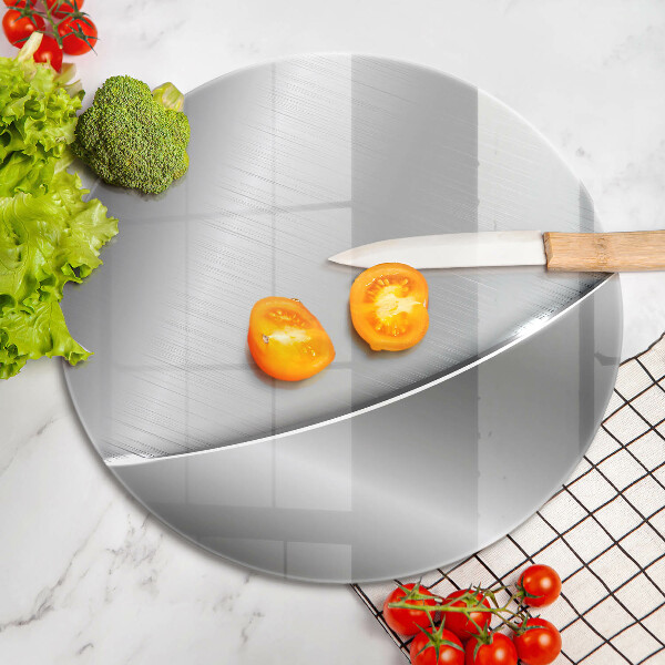 Deska kuchenna szklana Metalowe kształty