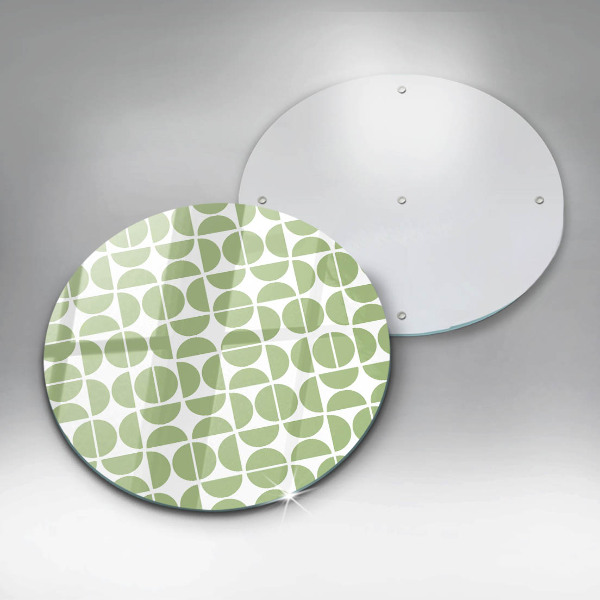 Deska kuchenna szklana Wzór boho kształty