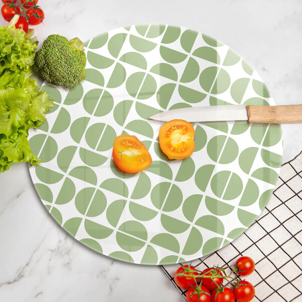 Deska kuchenna szklana Wzór boho kształty